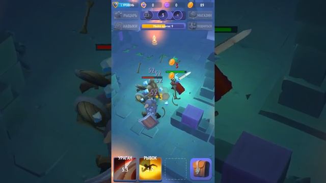 2 этаж Nonstop Knight обзор игры андроид Game Rewiew Android