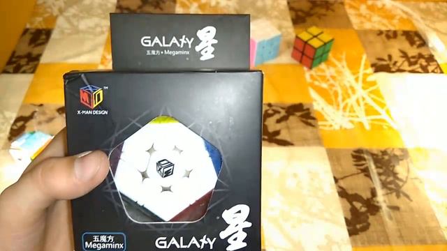 Мой новый кубик Рубика мегаминкс Shinge Shoy Galaxy