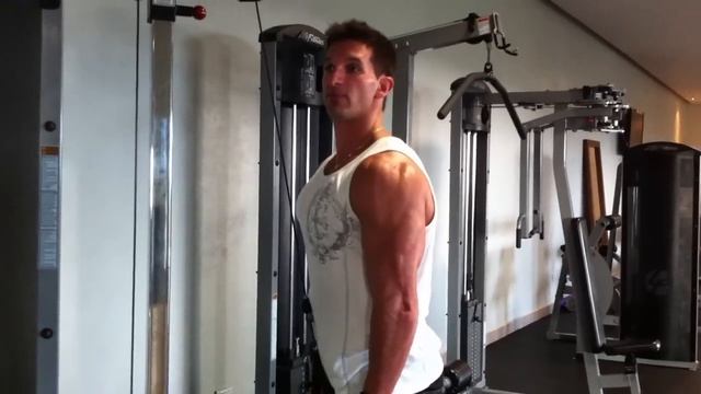 Get Ripped Triceps - Cable Tricep Extension For Ripped Arms