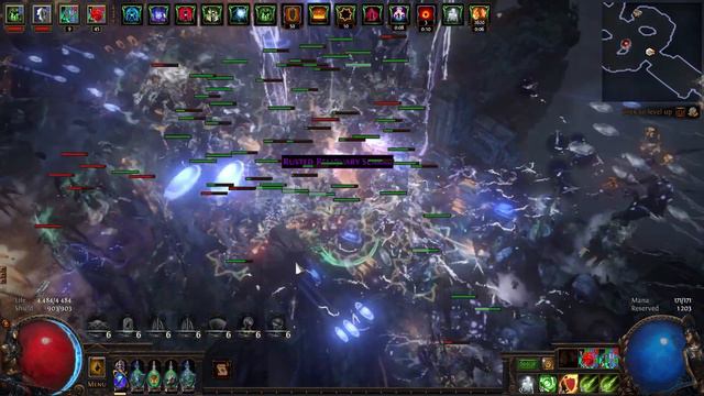 12L SKELETON MAGES NECROMANCER Vs. SIMULACRUM, UBER EXARCH & EATER PoE 3.21 Crucible