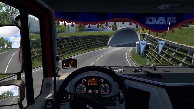 DAF XF 105  Open Pipe Sound Mod  1.45 Euro Truck Simulator 2 Gameplay