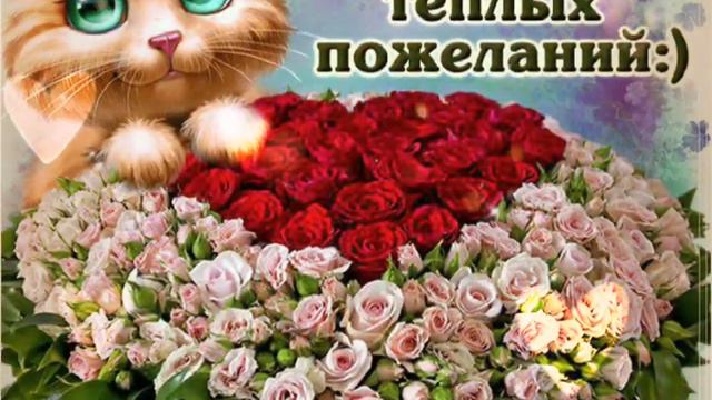Супер Видео С Прекрасными Пожеланиями!🌼🌸🌹