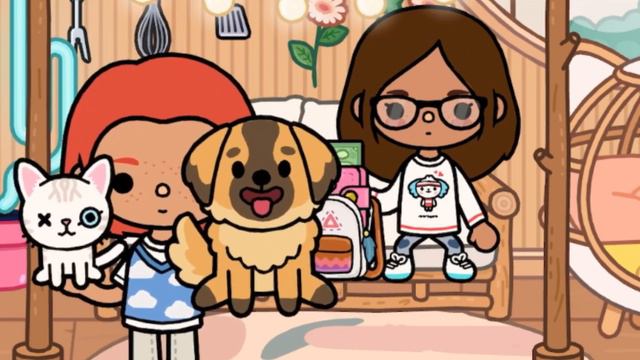 •|🐶🐈новые животные влог🧸💗•|TOCA BOCA/ТОКА БОКА/Medvezhonok Toca