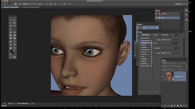Photoshop Texture Brushes