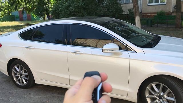 Открытие окон с брелка Ford Fusion