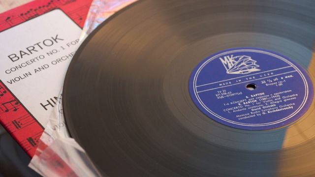 Bartok Concerto No.1 For Violin And Orchestra David Oistrakh 1962