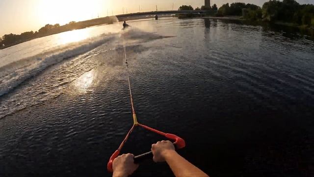 Wakeboarding On A Jetski Yamaha VX1100