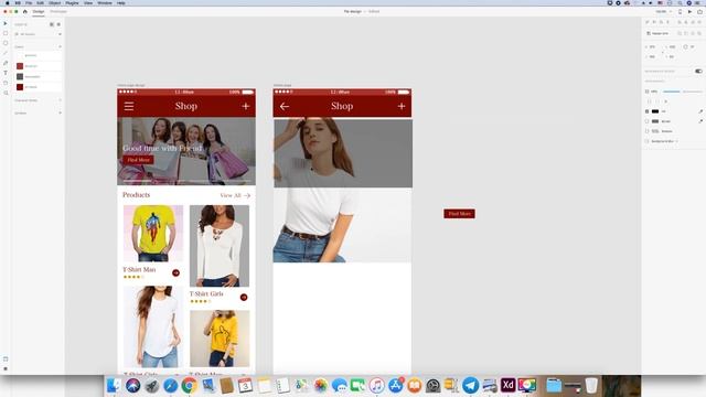 Ecommerce Layout Design With Adobe Xd CC 2019 V1
