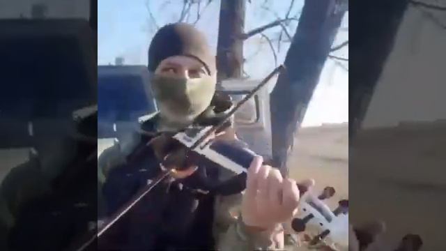 Скрипка в битве источник силы  для бойца из Мордовии