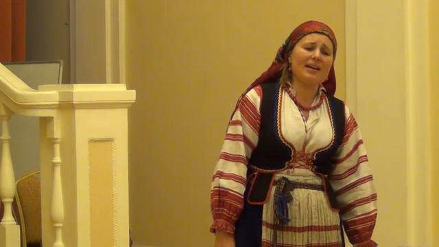 Косила собачечка. Matylitskaya Natalia. Folclor. פאָלקלאָר