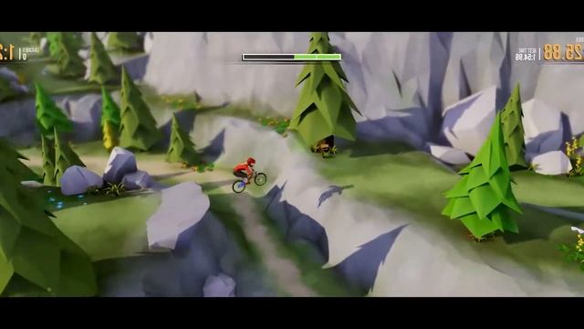 Lonely Mountains Downhill: Dark Souls на велосипеде! ОБЗОР