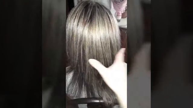 мелирование и окрашивание