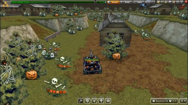 Танки Онлайн┃HALLOWEEN 2016┃Начало праздника