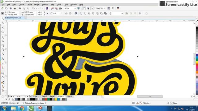 Corel Draw Tutorial How To Use Contour In Coreldraw Very Effectively For Lasercutting