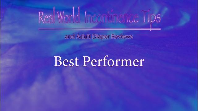 Best Incontinence  Products / Adult Diaper Tested In 2017 #incontinence #adultdiaper