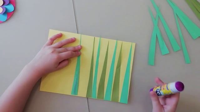 DIY Детская объёмная аппликация 