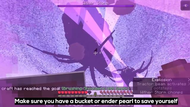 Cracker's Wither Storm Mod In 1.19