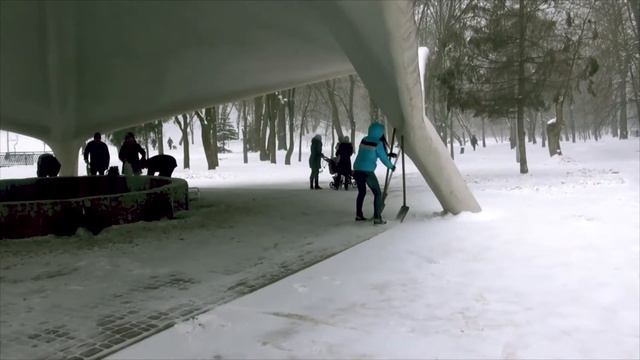 Зимняя прогулка. Школа. Клип.