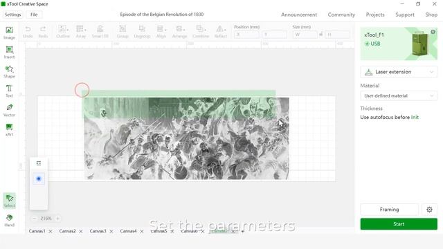 Распаковка и обзор Слайд платформы XTool | Unboxing XTool F1 Slide Extension