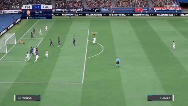 FIFA 22 - Free Kick Goal With Alaba