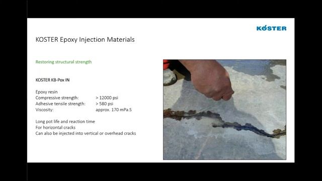 KOSTER Crack Injection Webinar Recording