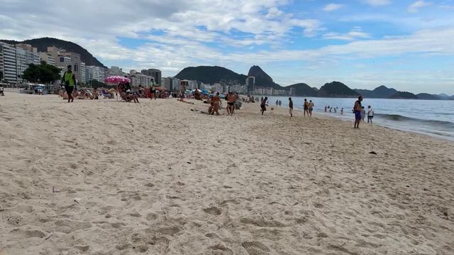 ?? Walking Tour At Copacabana Beach Brazil _ Beach Walk 4K? (1).mp4
