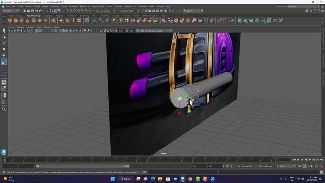 New Mini Tank / Mini Tope Class 1 | Modeling Tutorial For Beginners | Tank  Model Tutorial In Maya