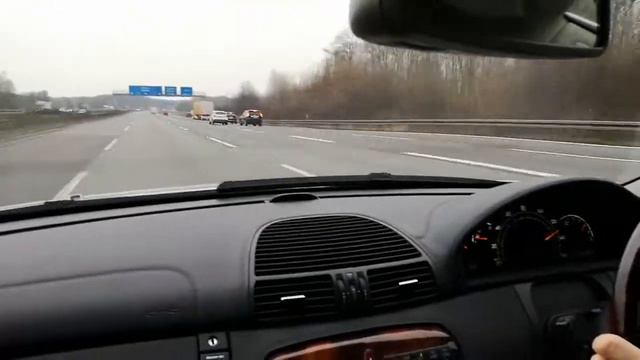 CL600 TOP SPEED - AUTOBAHN TO THE LIMITER
