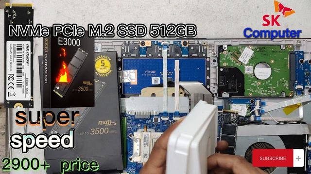 Hp Notebook - 15s-du1034tu Ssd M.2  Upgrade  10th Gen Intel Core I5 Processor  How To Disassembly