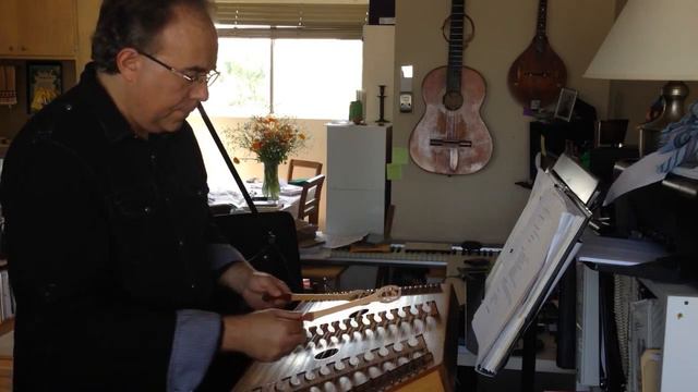 Joe Matzzie Playing Katyusha (Катю́ша) On Hammered Dulcimer