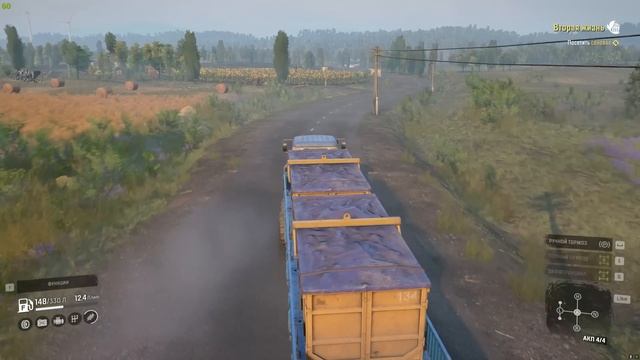 Вывоз Мусора на Свалку - Пашни #10 - SnowRunner 2022