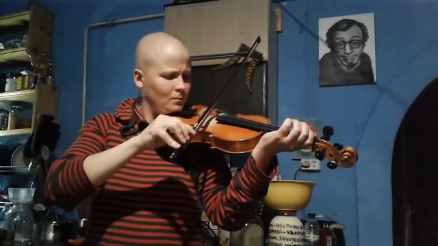 Показ після першого уроку гри на скрипці 12 листопада 2015 р.