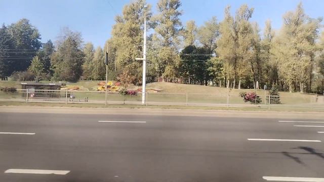 Троллейбус-гармошка Минска БКМ-333 борт 3628 маршрут 36