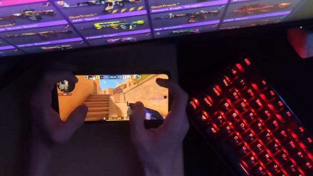 Standoff 2 хендкам 144FPS - Poco x4 Gt  Настройки