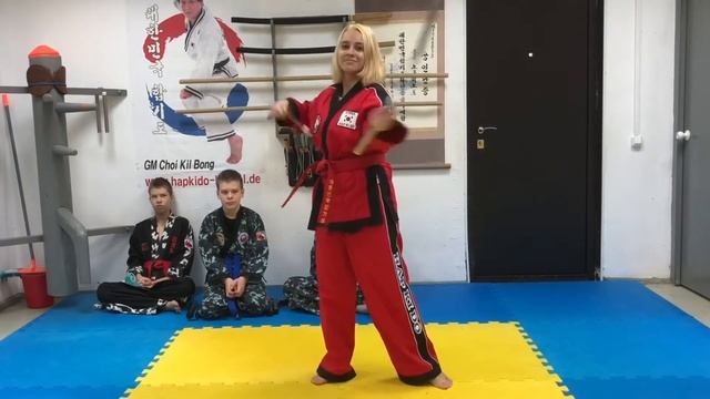 Оружие Хапкидо. Парные нунтяку