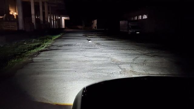 Матричные BI-LED ПТФ на Mitsubishi Outlander