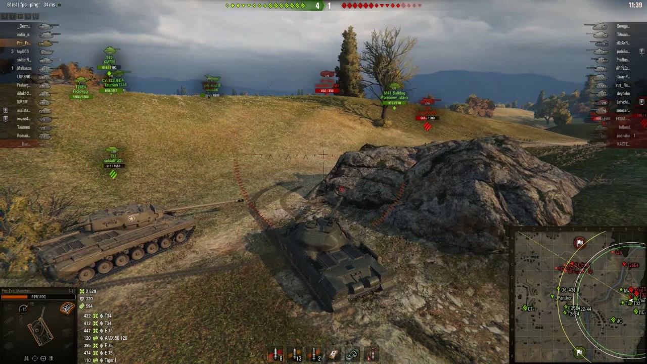 Мастер на т-10 4613 урона