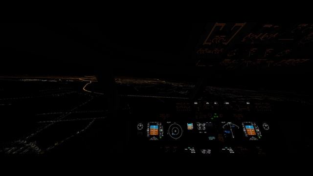 Ночной полёт на Boeing