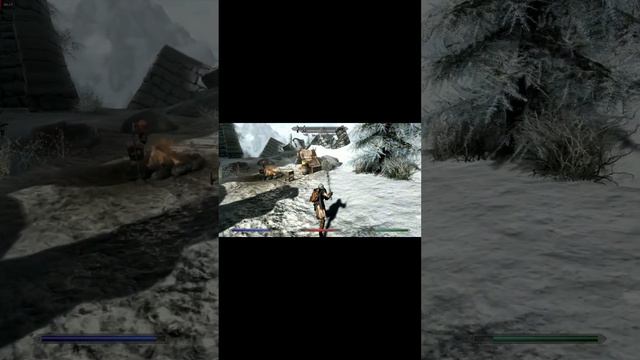 Skyrim: Забытый Паладин #shortsvideo
