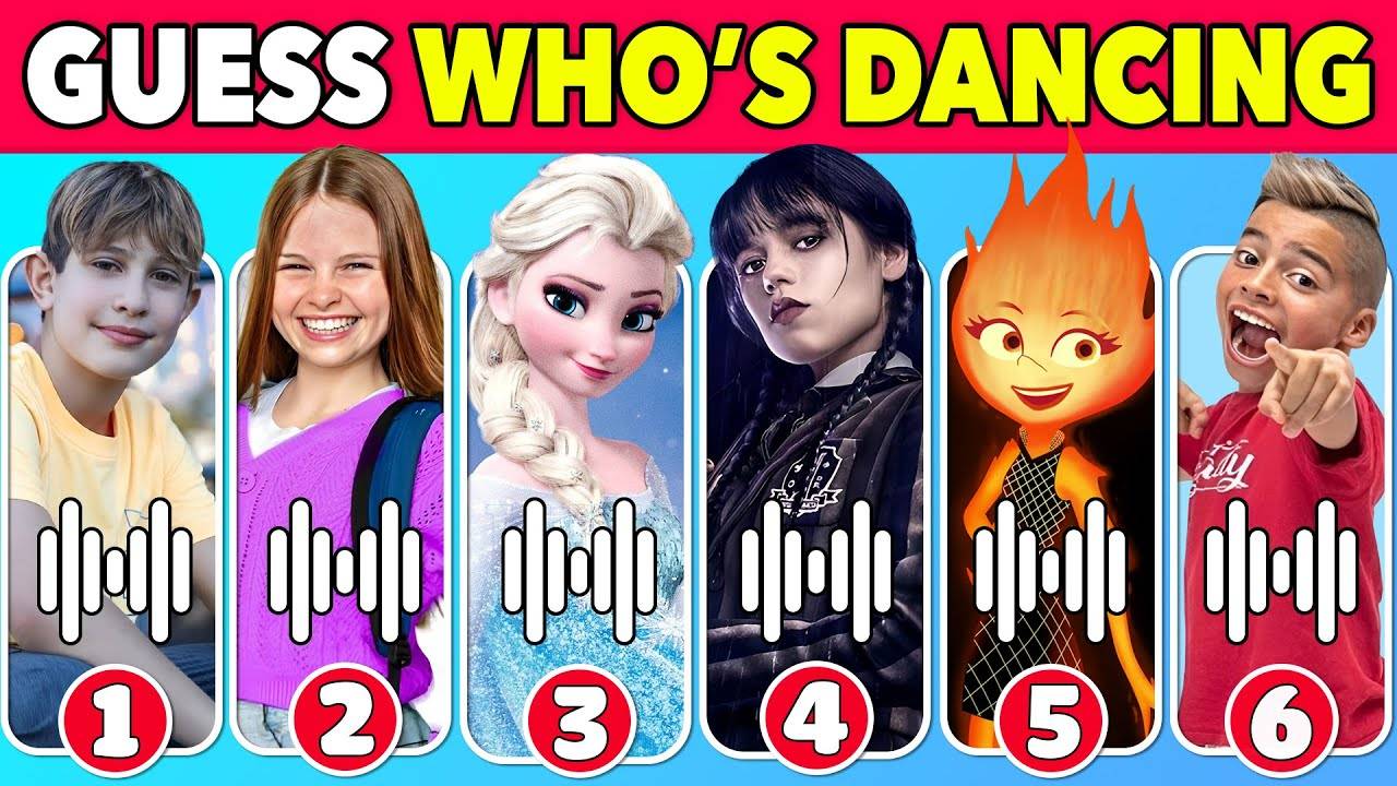 Guess Who Is Dancing _ Wednesday, Salish Matter, King Ferran, Elsa