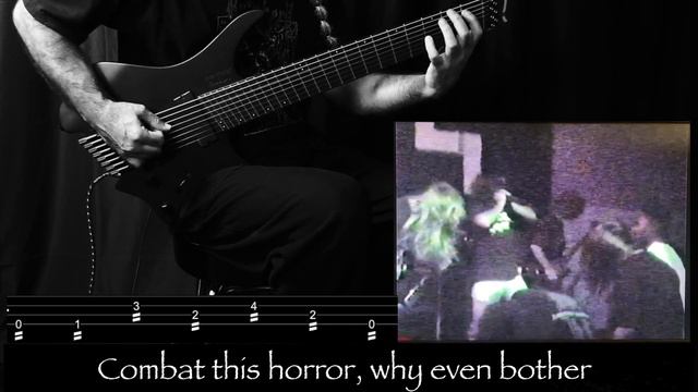 BUTCHERY - SCROTAL AMPUTATIONS - GUITAR & TABLATURE #43 - OLD SCHOOL UNDERGROUND DEATH METAL 1992