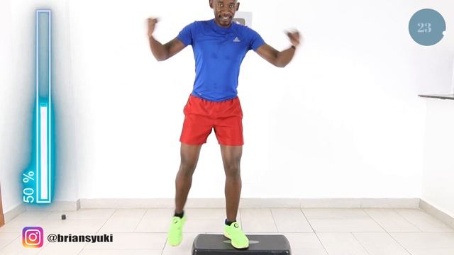 30 Minute Simple Step Workout For Weight Loss?Burn 277 Calories?