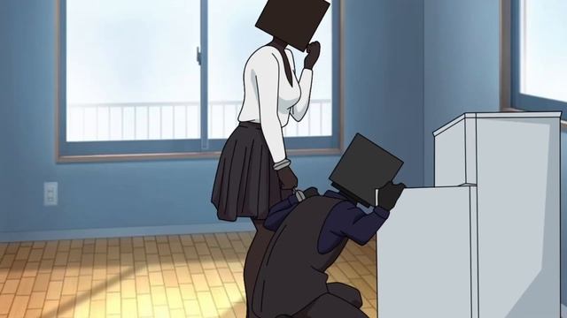 TV MAN + TV WOMАN IN HANDCUFFS TOGETHER - Animation