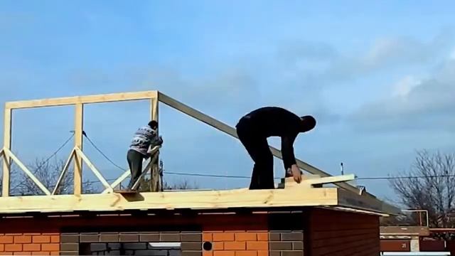 Строительство дома за 180 секунд. Смотри!