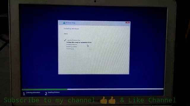 Apple Macbook Boot Windows 10 Install #laptop #desktop #apple #bootcamp ( Pcs Technical Infoways )