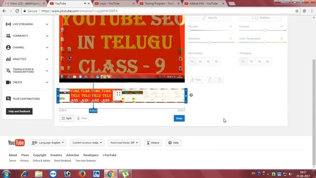 Youtube SEO In Telugu - Class 13