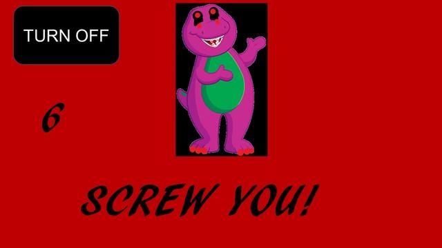 Barney Error Game (itch.io Game) [Inspired By RecordGuy626 And NitroG]