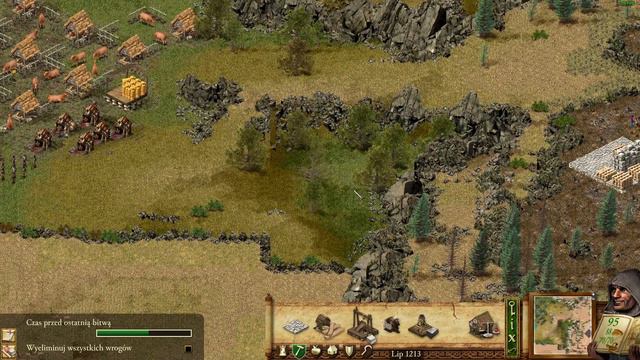 Stronghold: Definitive Edition - Military Campaign Mission 14 - The Mountain Pass - VERY HARD