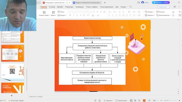 операции с наличной иностранной валютой