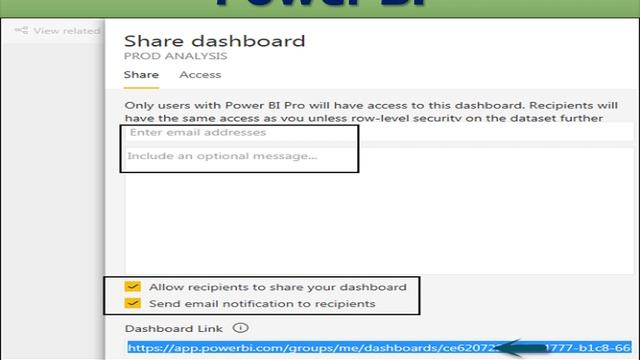 13 Power BI Sharing Dashboards